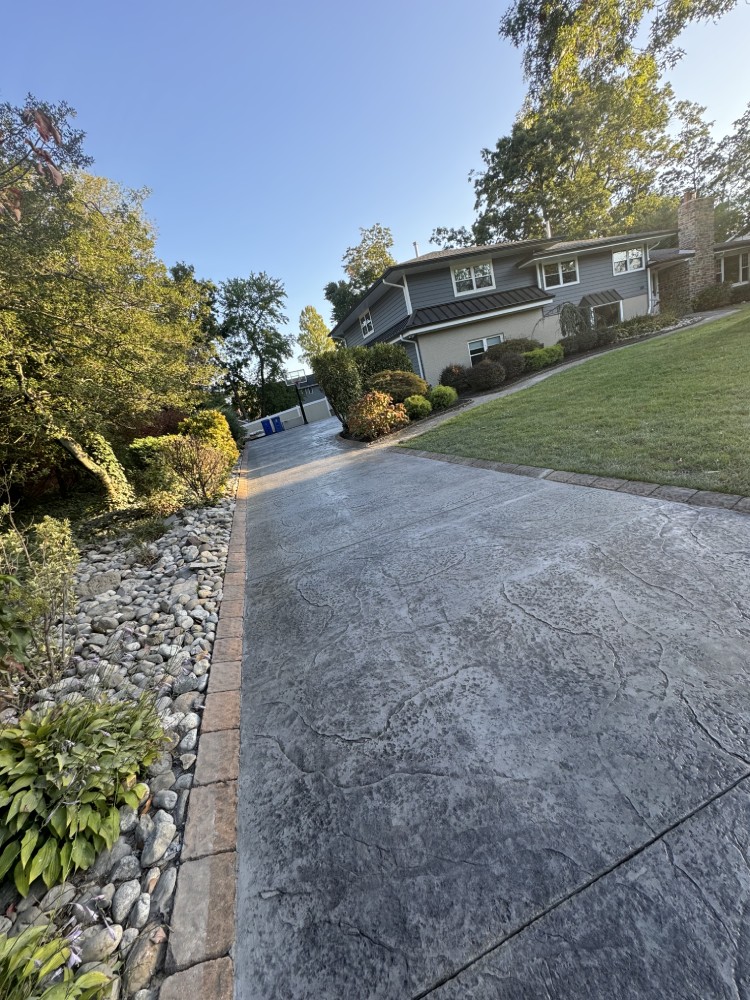Textured driveways